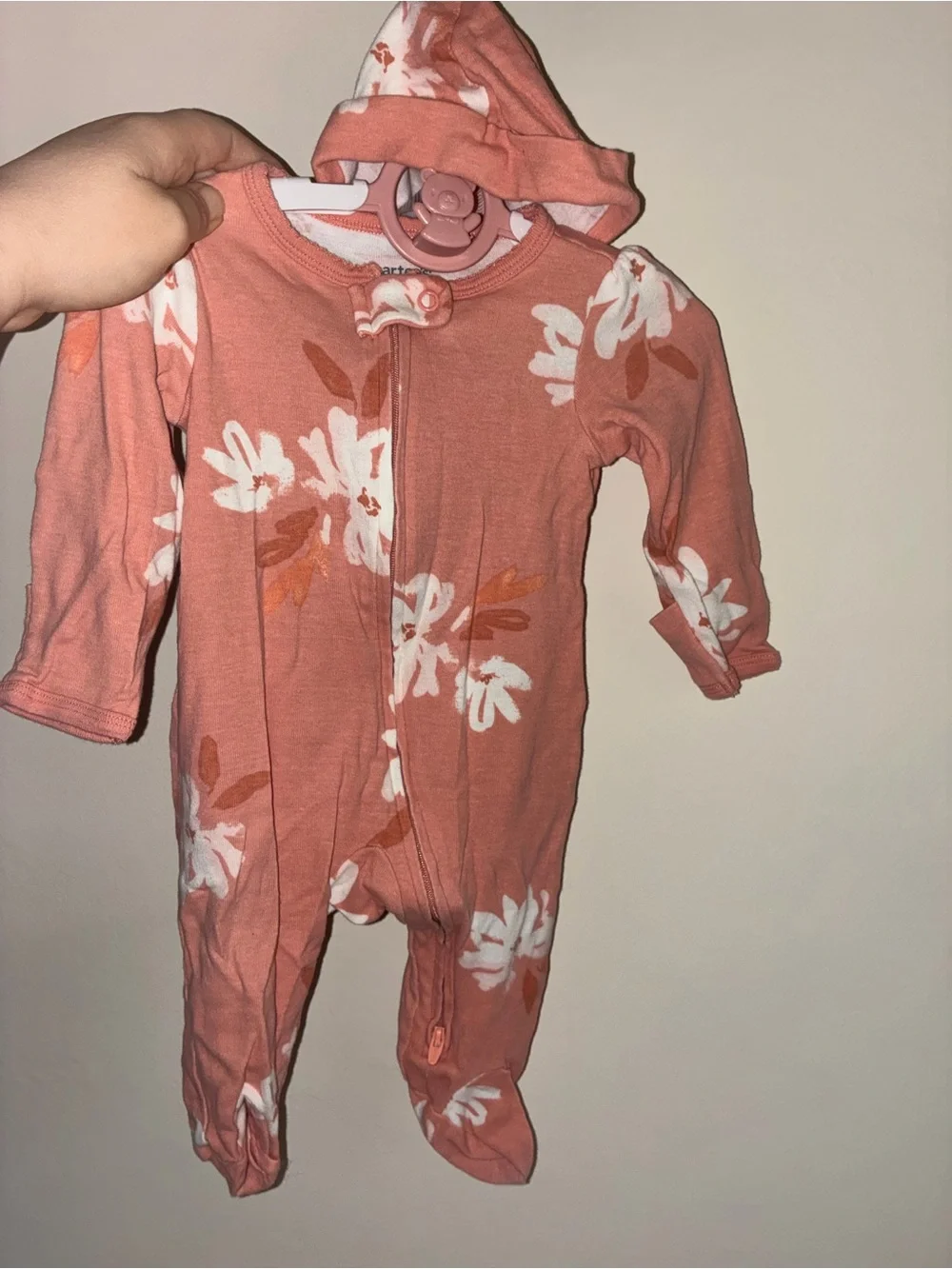 Girls' Pink Ice Cream One-Piece Romper - Unbranded